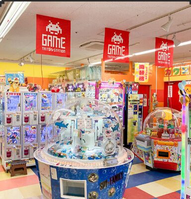 イオンのゲームコーナーの写真